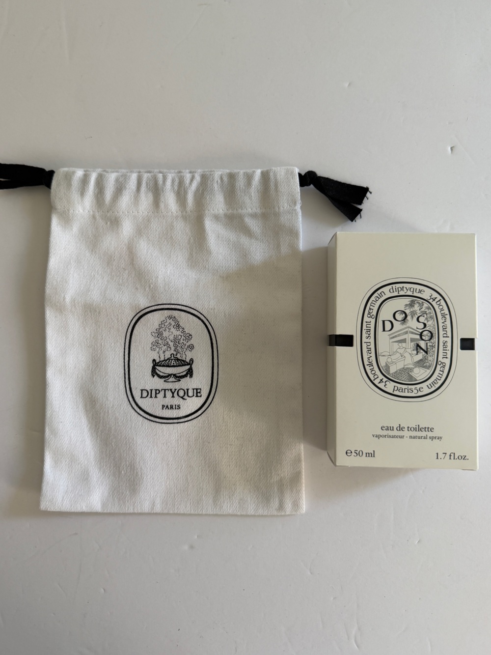 Diptyque Do Son Eau de Toilette BOX Only & drawstring pouch